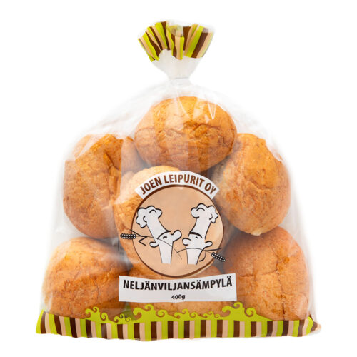 Neljän­viljan­sämpylä, 400g